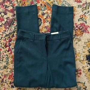 White House Black Market blue dress pants slim